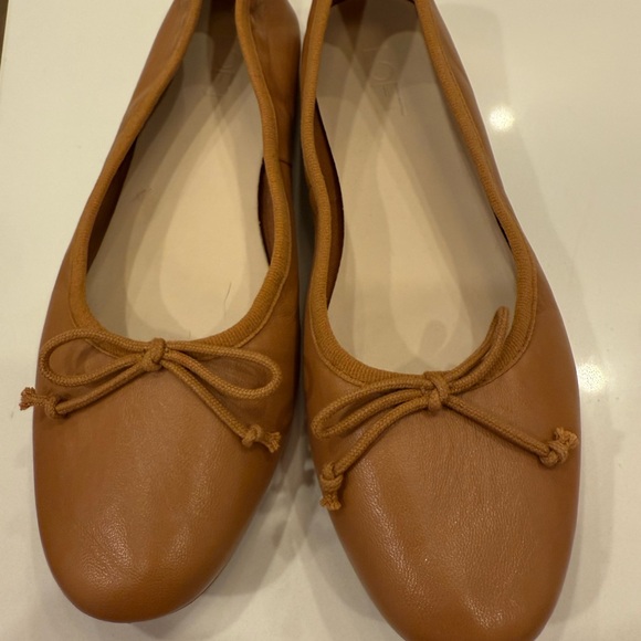 LOFT Perfect Camel Ballet Flats - Picture 2 of 7